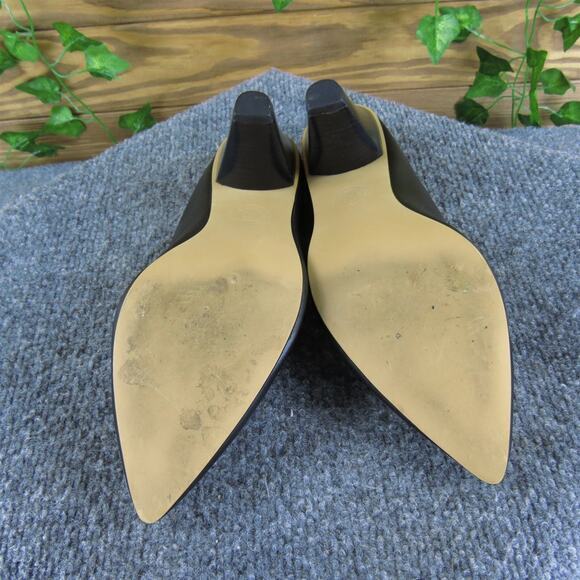 Treasure & Bond Women's Mule Black Leather Pump 7.5 Medium Gently Used 2025 - Picture 7 of 7